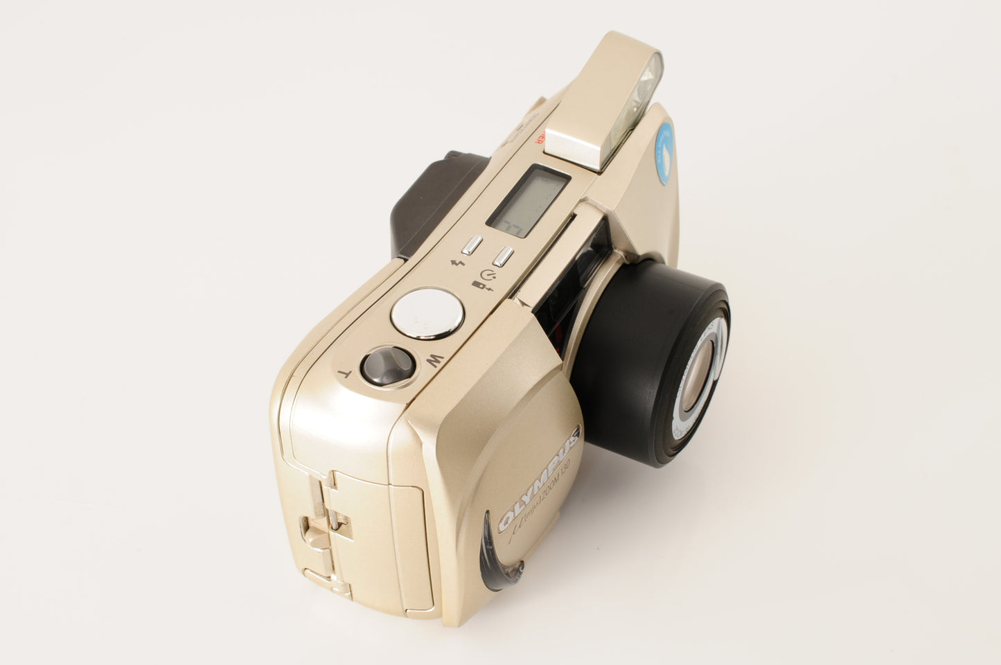 Olympus Mju μ Zoom 130 Gold Point & Shoot AF Film Camera JAPAN【Near Mint】