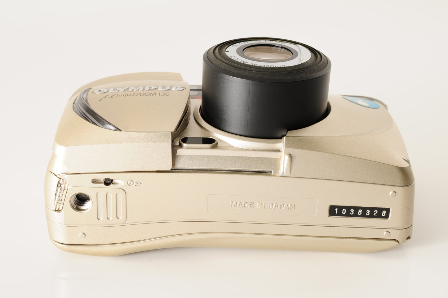 Olympus Mju μ Zoom 130 Gold Point & Shoot AF Film Camera JAPAN【Near Mint】