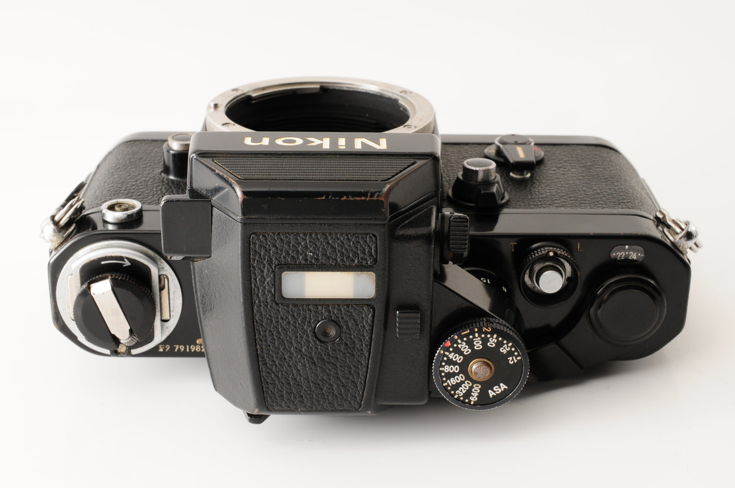 Nikon F2 AS Photomic 35mm Film Camera Black Body DP-12 Finder from JAPAN【Exc】