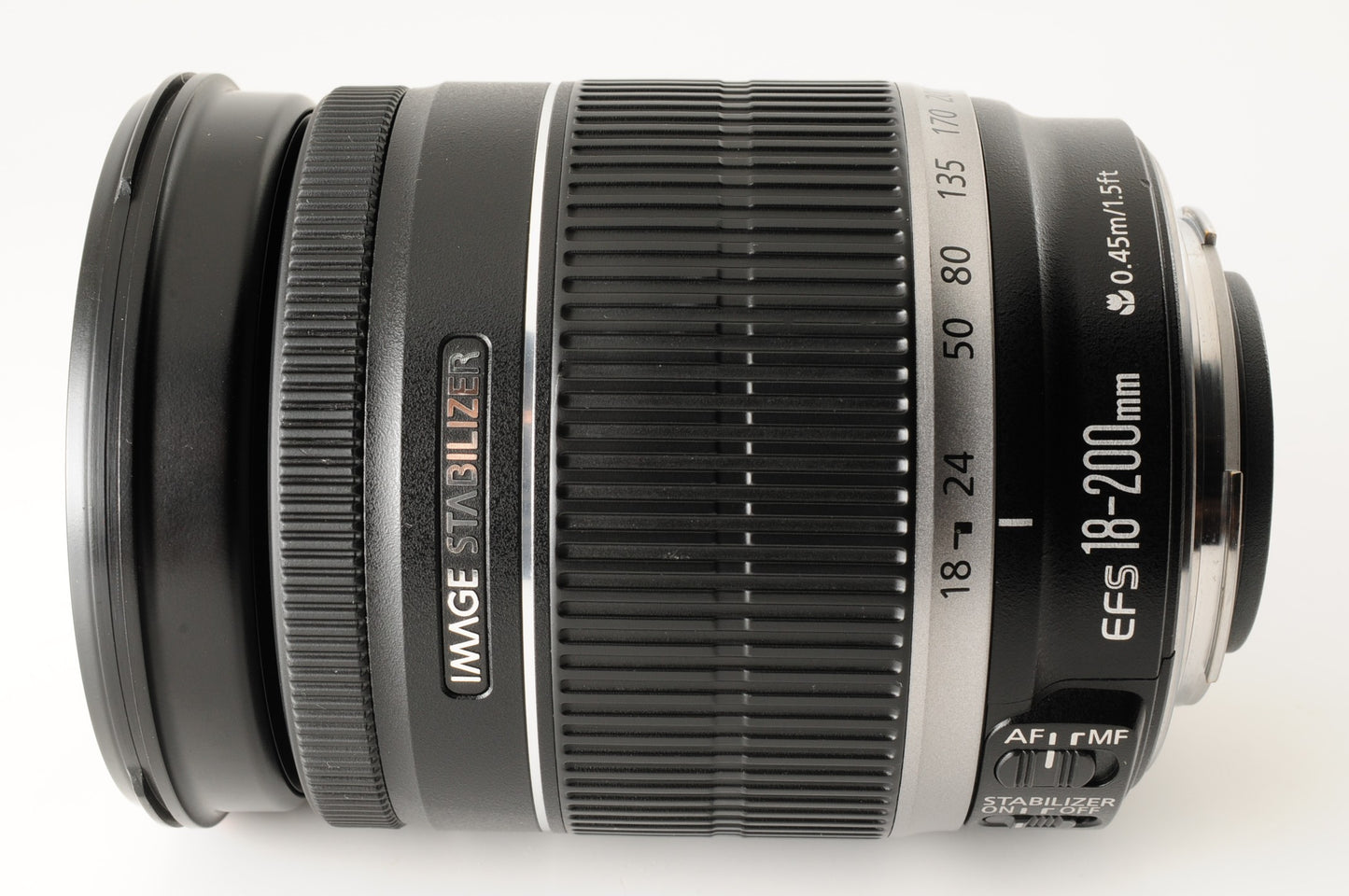 Canon EF-S 18-200mm F3.5-5.6 IS APS-C Standard Zoom AF Lens from JAPAN【AS-IS】