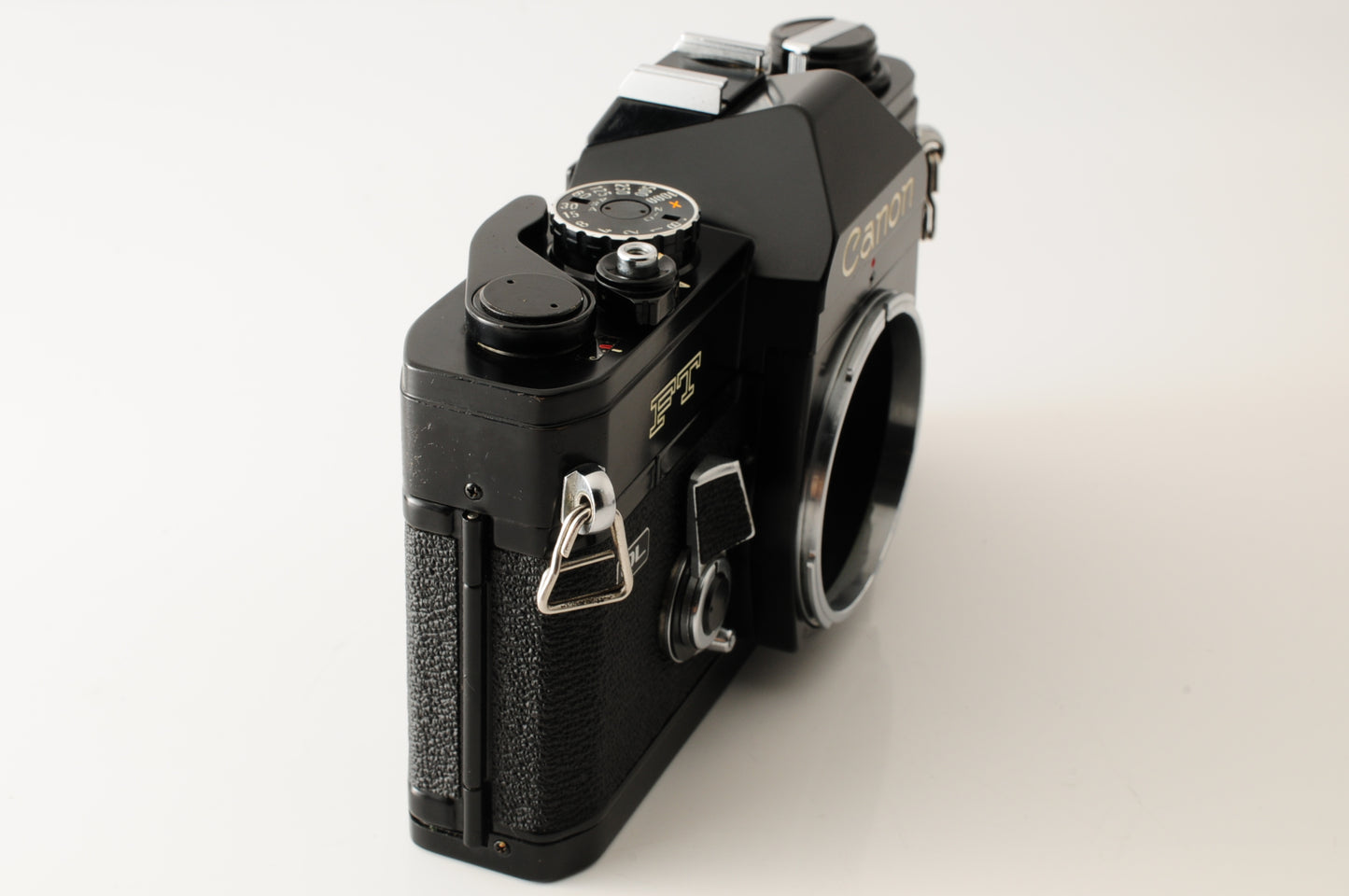 Canon FT QL 35mm SLR Film Camera Black FL 50mm F1.8 Lens JAPAN【Exc4+】