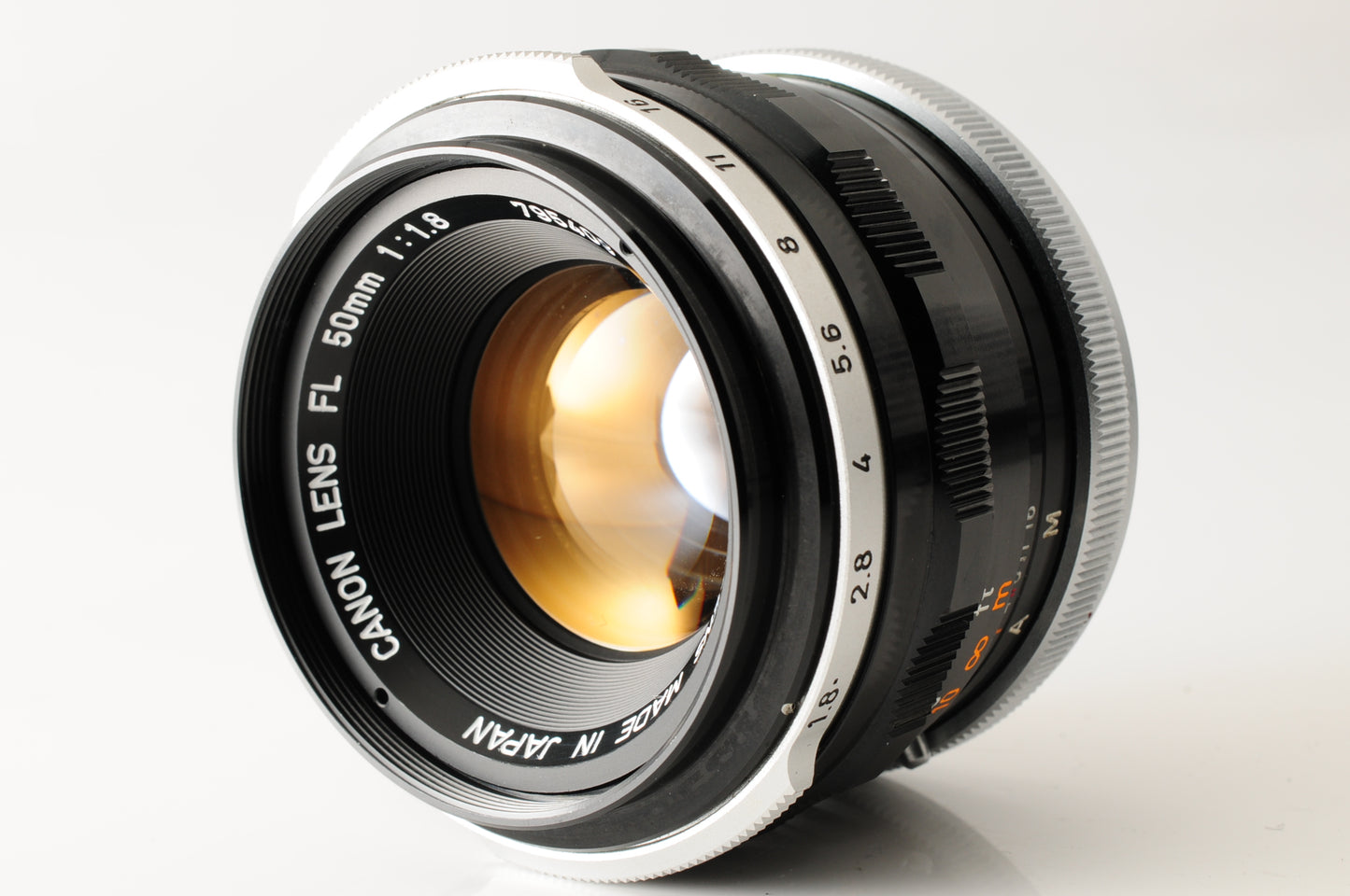 Canon FT QL 35mm SLR Film Camera Black FL 50mm F1.8 Lens JAPAN【Exc4+】