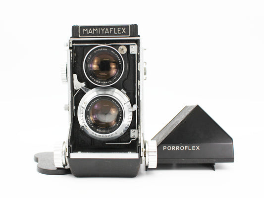 Mamiya Mamiyaflex C2 6x6 TLR Camera Sekor 105mm f/3.5 Lens from JAPAN【Exc+3】