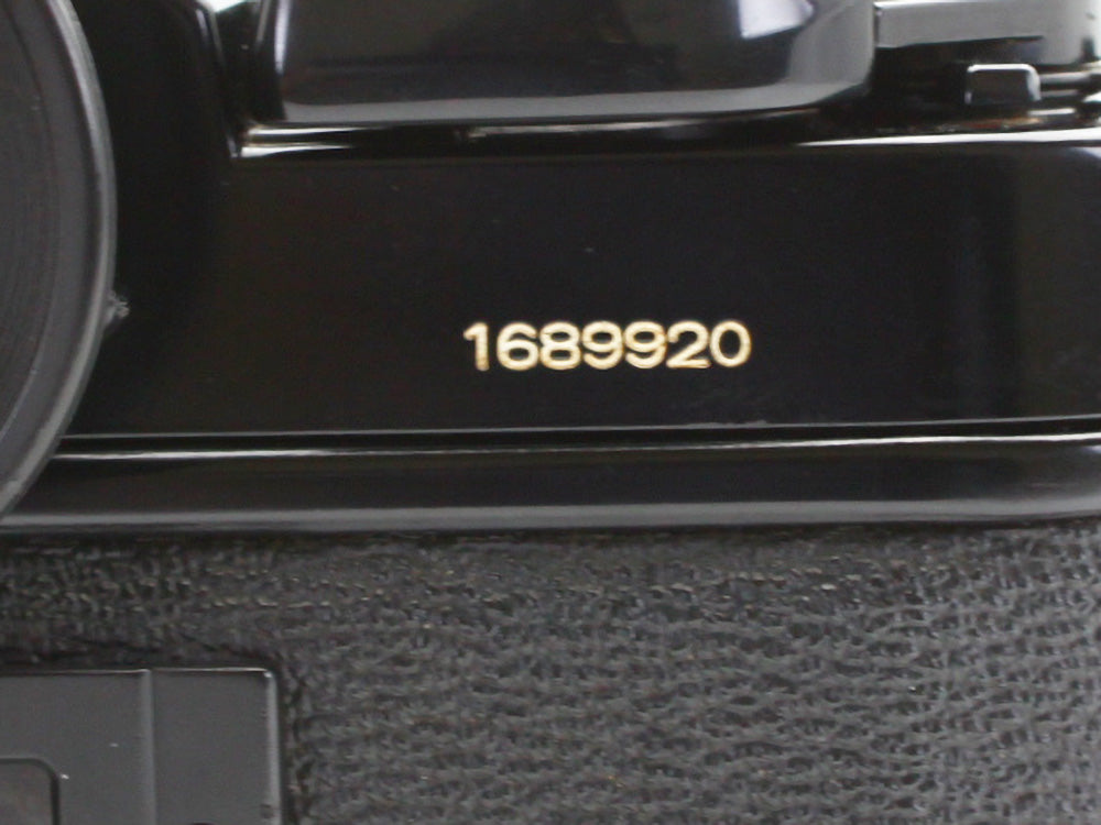 Canon A-1 SLR 35mm Film Camera Body Black from JAPAN【Exc+5】