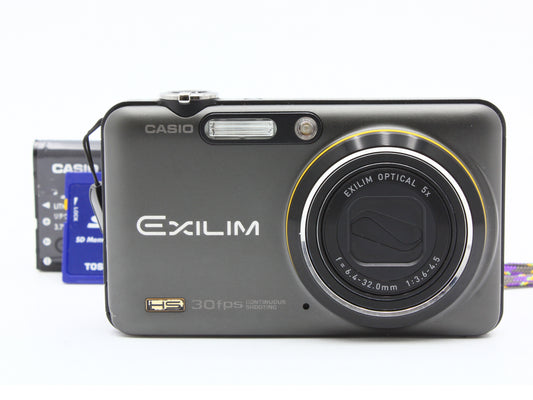 CASIO EXILIM EX-FC100 Compact Digital Camera 5x Zoom Lens from JAPAN【Exc+4】