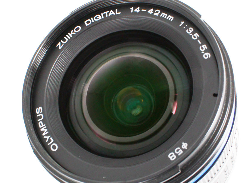 Olympus Zuiko Digital ED 14-42mm f/3.5-5.6 AF Lens【Exc+3】