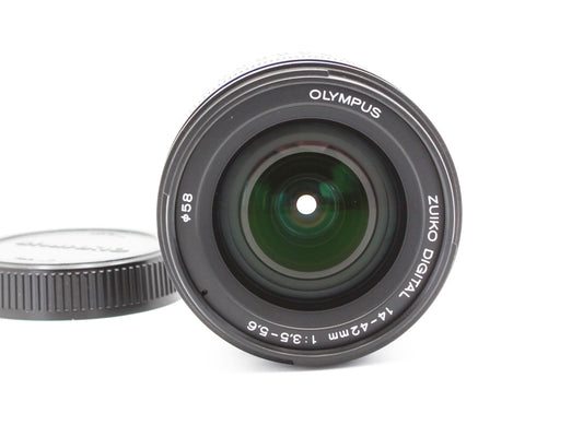 Olympus Zuiko Digital ED 14-42mm f/3.5-5.6 AF Lens【Exc+3】