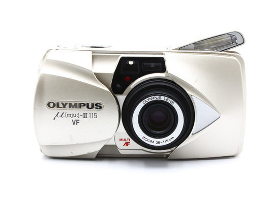 OLYMPUS μ mju-Ⅱ 115 VF Point & Shoot 35mm Film Camera from JAPAN【Exc+4】