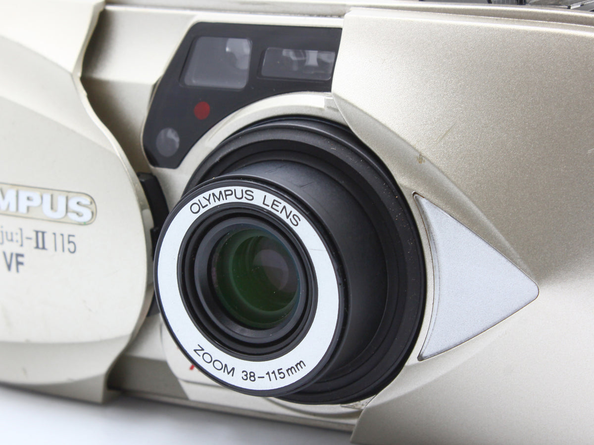 OLYMPUS μ mju-Ⅱ 115 VF Point & Shoot 35mm Film Camera from JAPAN【Exc+4】