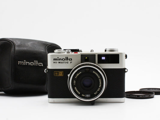 MINOLTA HI-MATIC F 35mm Rangefinder Film Camera from JAPAN【Exc+4】