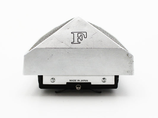 NIkon F Camera Eye Level Prism View Finder Silver from JAPAN 【Exc+4】