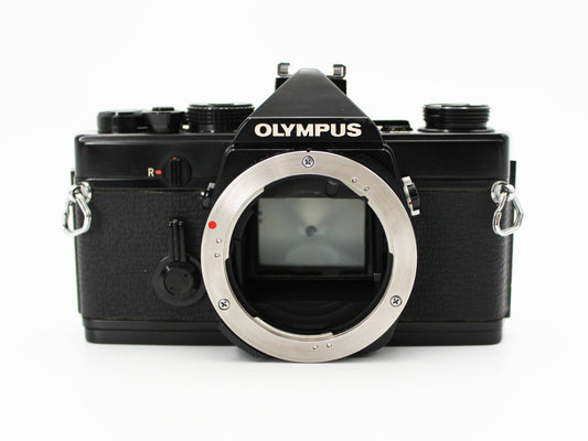 OLYMPUS OM-1 OM-SYSTEM SLR Film Camera Black Body from JAPAN 【Exc+4】