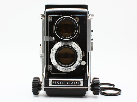 Mamiya C33 Professional TLR Medium Format Camera Sekor 105mm f/3.5 Lens【Exc+3】