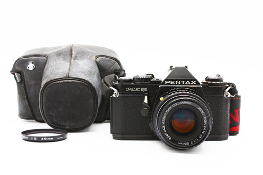 PENTAX ME Super 35mm SLR Film Camera SMC Pentax-M 50mm f/1.7 Lens JAPAN【As-is】