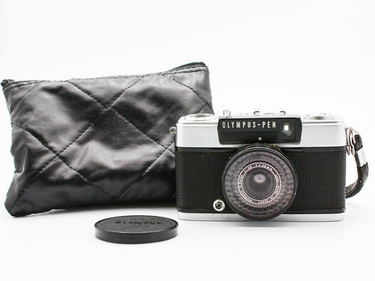 Olympus PEN EE-3 Half Frame 35mm Film Camera 28mm f/3.5 Lens from JAPAN【Exc+5】