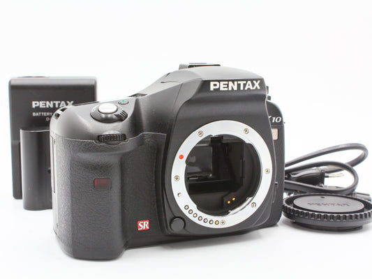 Pentax K10D Black Digital SLR Camera Body from JAPAN【Near Mint】