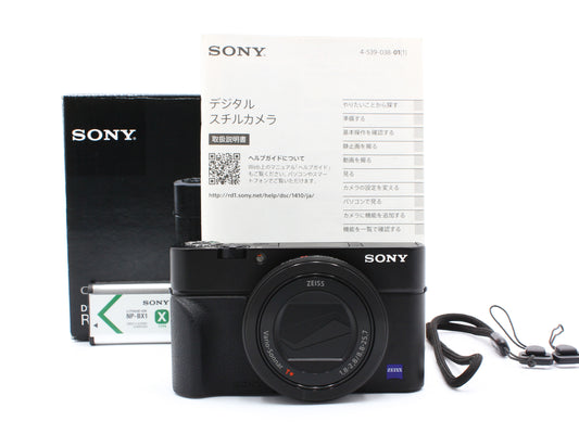 Sony Cyber-Shot DSC-RX100M3 20.2MP Black Compact Digital Camera JAPAN【Near Mint】