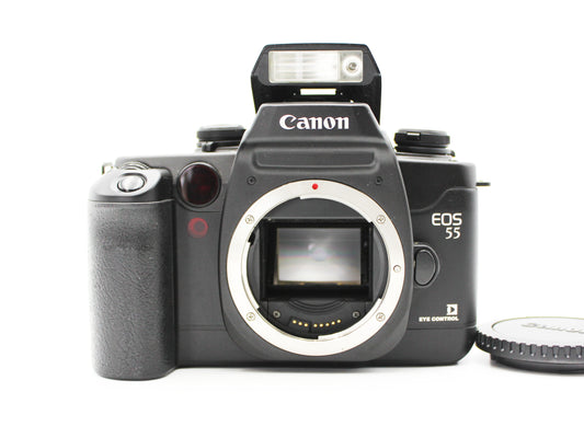 Canon EOS 55 35mm SLR Film Camera ELAN II Body From JAPAN【Near Mint】