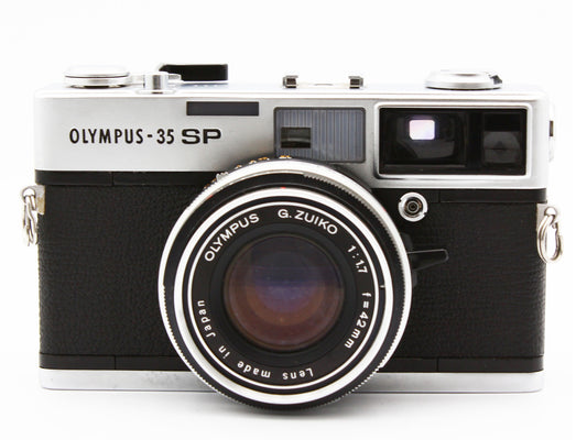 OLYMPUS 35 SP Rangefinder Film Camera 42mm f/1.7 Lens from JAPAN【VeryGood】