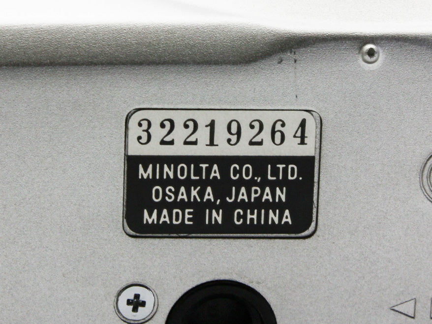 Minolta Capios 160A Freedom Zoom 160 35mm Point & Shoot Film Camera JAPAN【Exc+5】