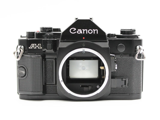 Canon A-1 35mm SLR Film Camera Black Body from JAPAN【Exc+5】