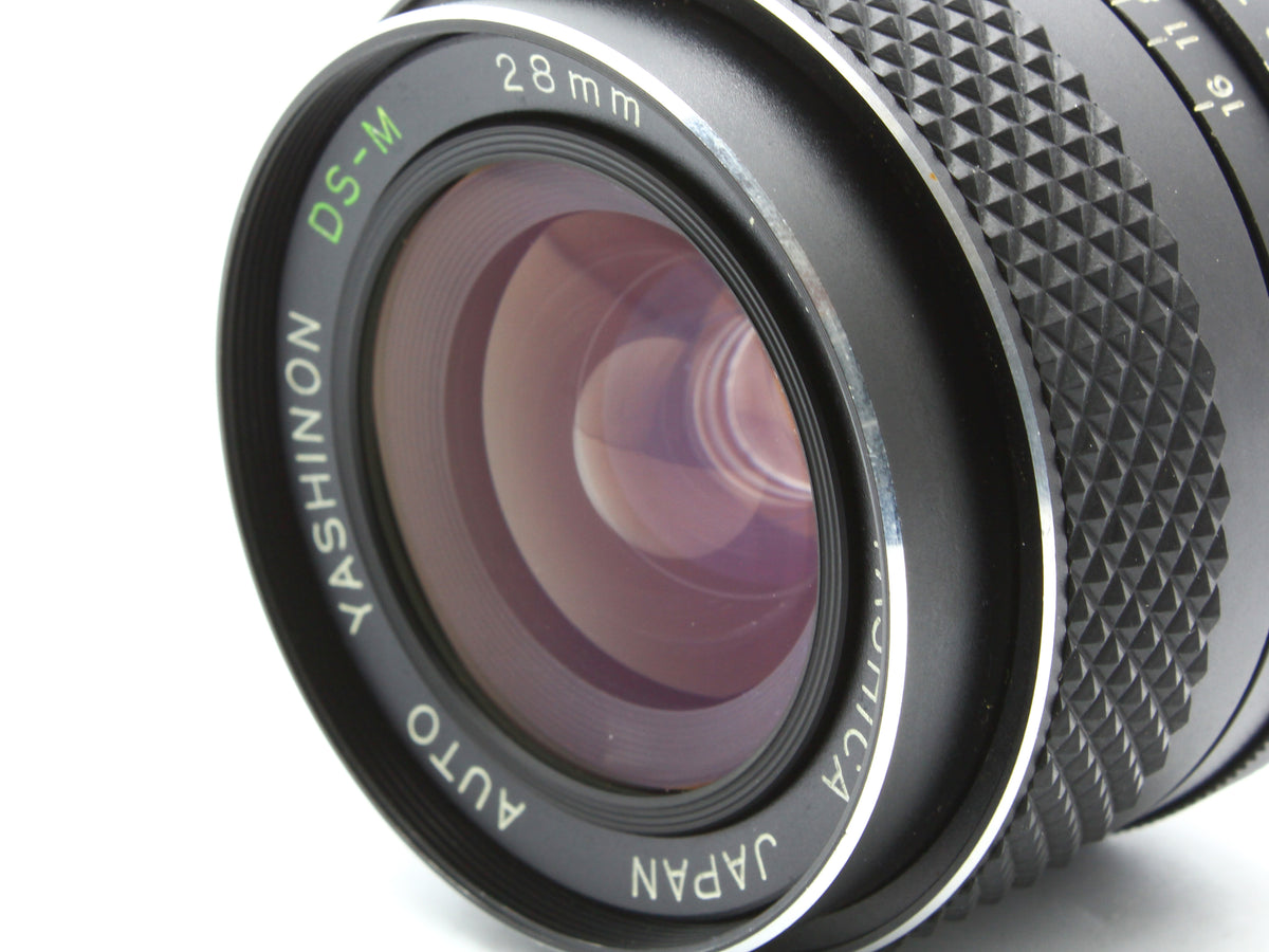 Yashica Auto Yashinon DS-M 28mm f/2.8 M42 Mount Lens from JAPAN【Exc+4】