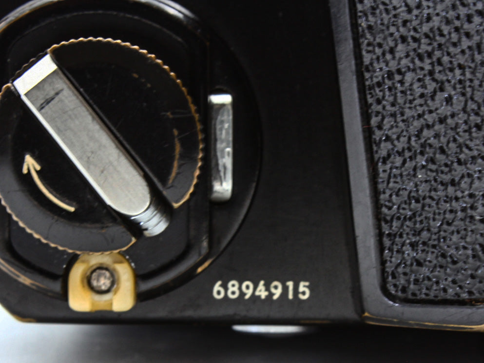 Nikon F 35mm SLR Film Camera NIKKOR-H Auto 50mm f/2 Non-Ai Lens JAPAN【Exc+4】