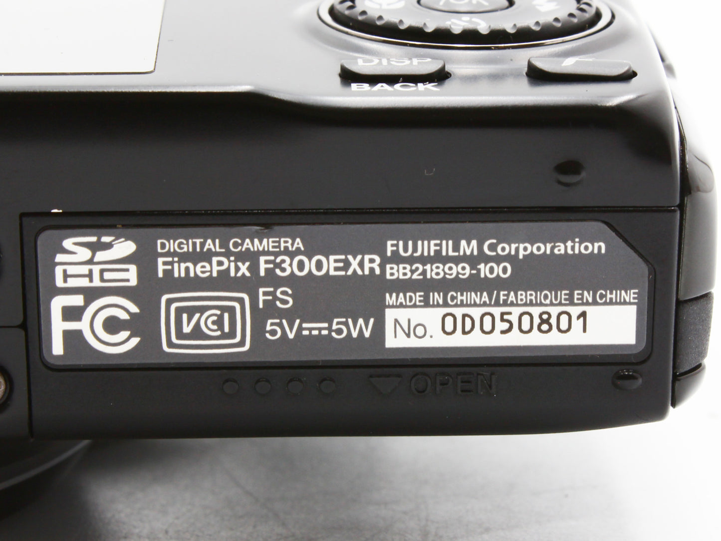 FUJIFILM FinePix F300EXR 12MP 15x Zoom Compact Digital Camera Black JAPAN【Exc+4】