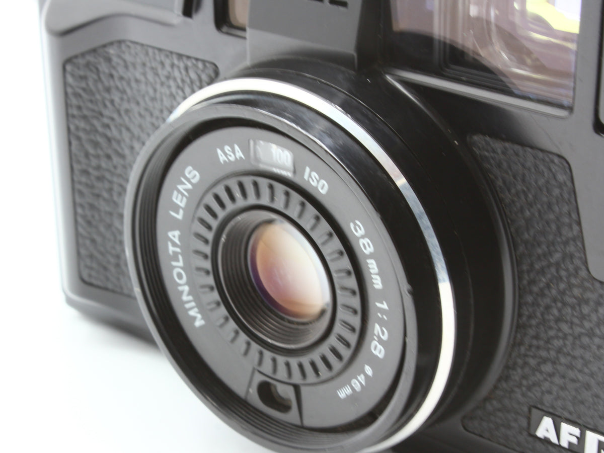 MINOLTA HI-MATIC AF2-M Point & Shoot Film Camera 38mm f/2.8 Lens JAPAN【Exc+5】