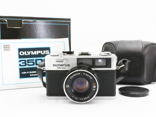 Olympus 35 DC Rangefinder 35mm Film Camera F.ZUIKO 40mm f/1.7 Lens JAPAN【Exc+5】
