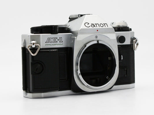 Canon AE-1 Program 35mm SLR Film Camera Body from JAPAN【VeryGood】