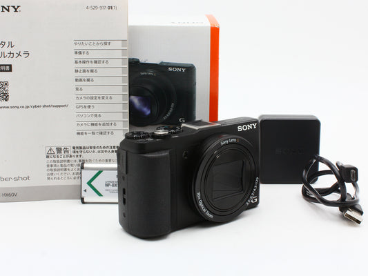 SONY Cyber-shot DSC-HX60V Digital Camera Optical Zoom Lens from JAPAN【Near Mint】