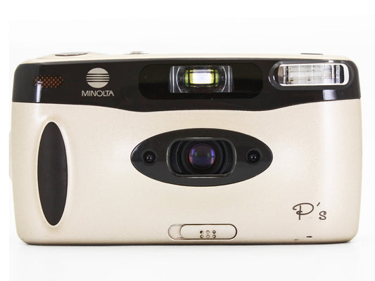 Minolta P's Point & Shoot 35mm Film Camera from JAPAN【Exc+5】