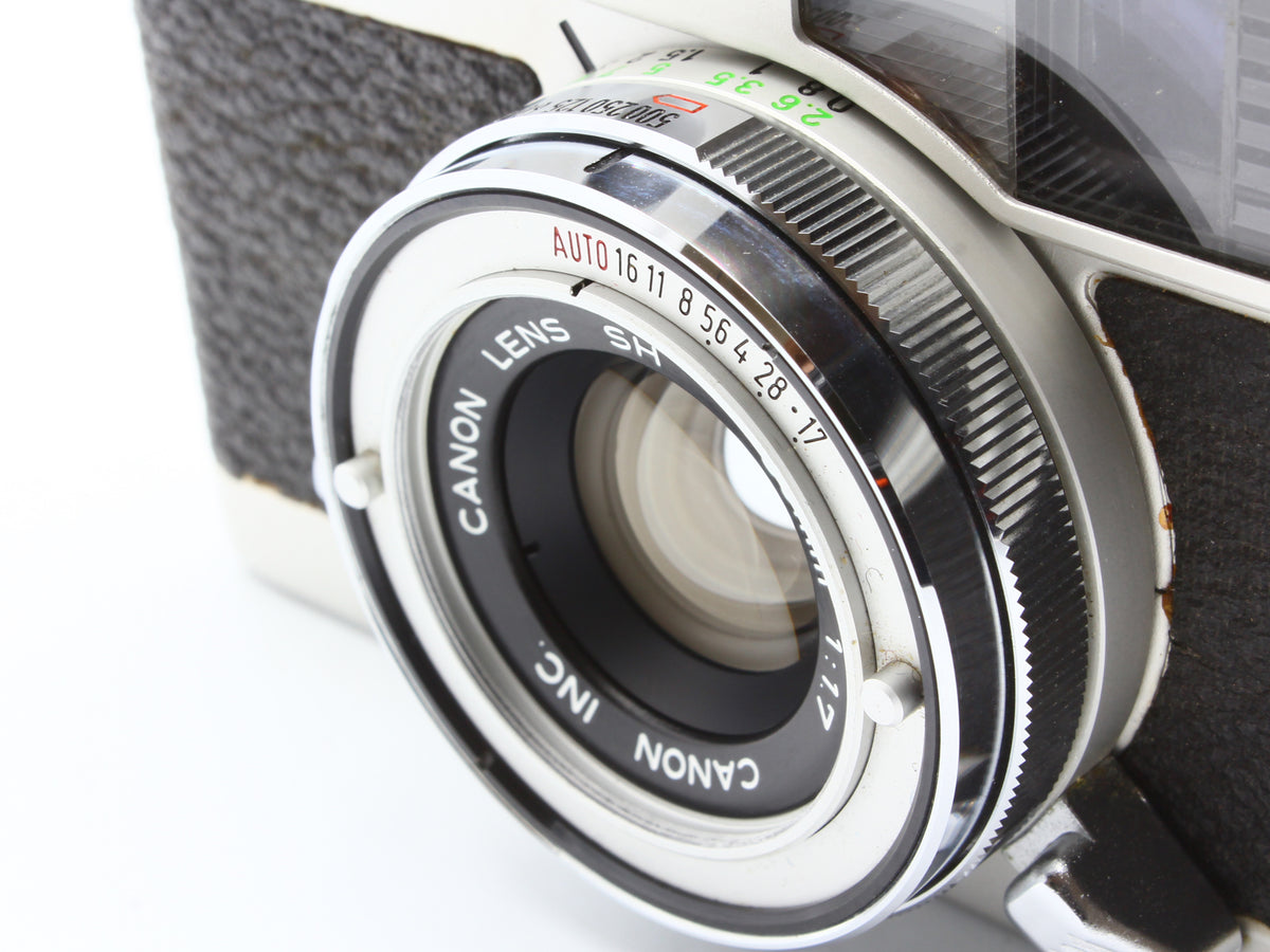 Canon Demi EE17 35mm Half Frame Film Camera 30mm f/1.7 Lens from JAPAN【Exc+4】
