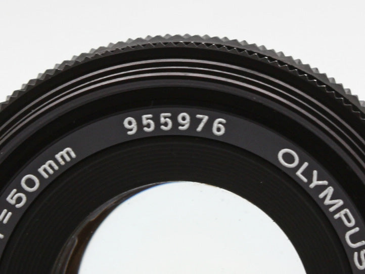 OLYMPUS OM-1 35mm SLR Film Camera F.zuiko 50mm f/1.8 Lens from JAPAN【VeryGood】