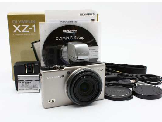 OLYMPUS XZ-1 10.0MP Digital Camera i.Zuiko 6-24mm f/1.8-2.5 Lens Japan【Mint】
