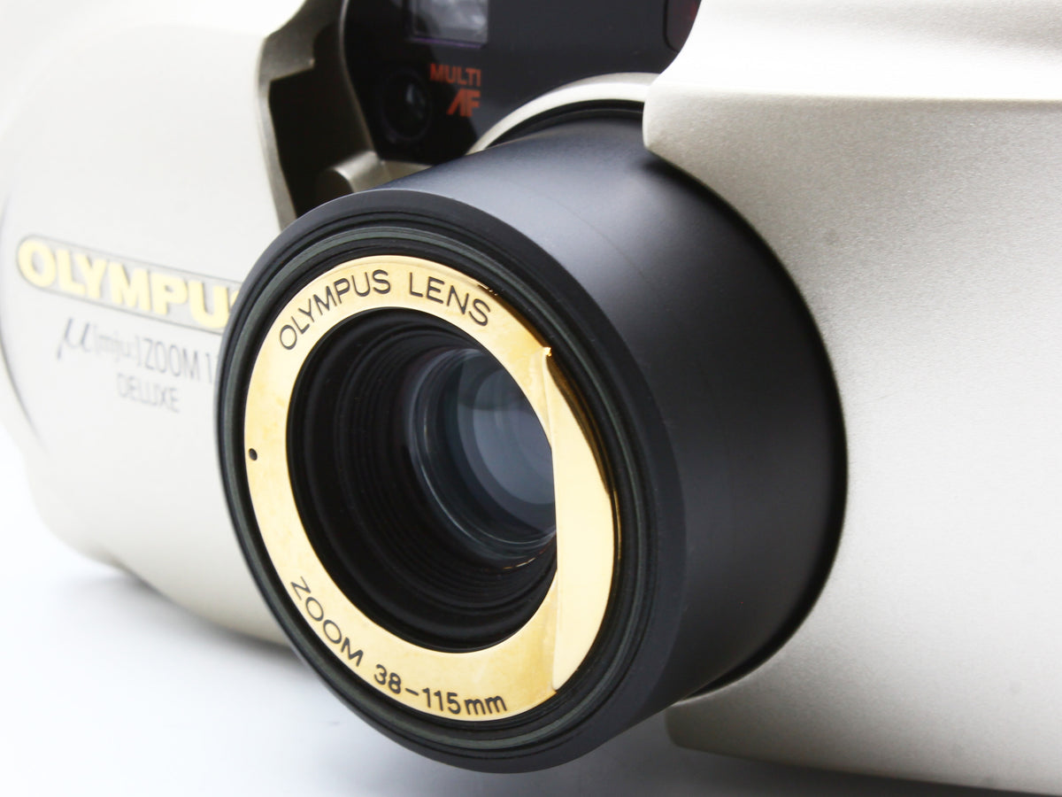 OLYMPUS μ mju ZOOM 115 DELUXE Point & Shoot Film Camera from JAPAN【Exc+5】
