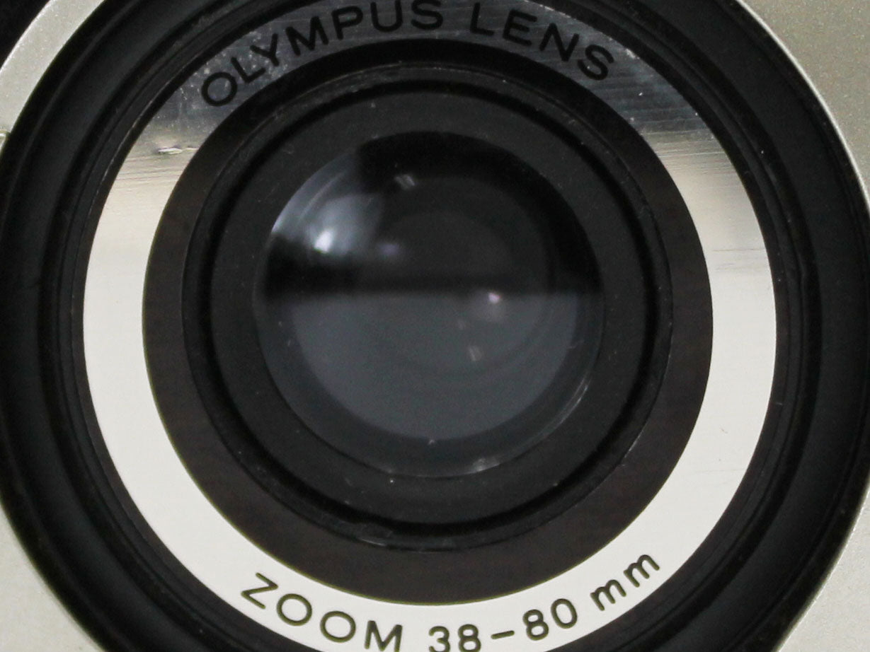 Olympus μ mju II 80 VF Point & Shoot 35mm Film Camera from JAPAN 【As-is】