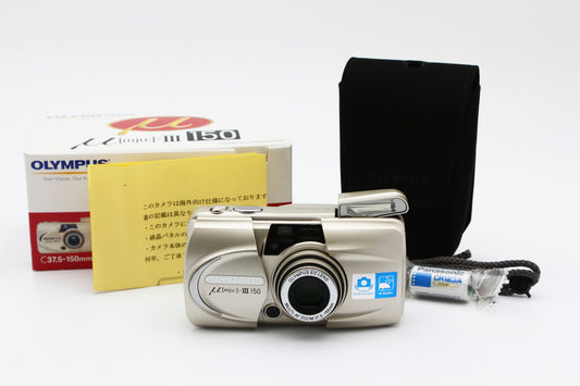 Olympus Mju III 150 Point & Shoot Film Camera 37.5-150mm Lens from JAPAN【Exc+5】