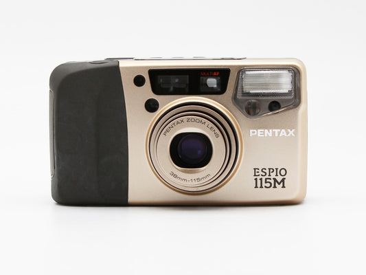 PENTAX ESPIO 115M Point & Shoot Film Camera 38-115mm Zoom Lens from JAPAN【Exc+5】