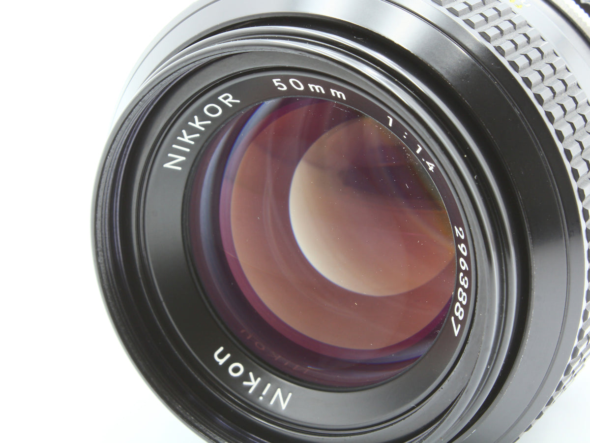 Nikon NIKKOR 50mm f/1.4 Non-Ai MF Lens from JAPAN【Exc+4】