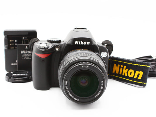 Nikon D40X Camera NIKKOR DX AF-S DS 18-55mm f/3.5-5.6GII ED Lens JAPAN【NearMint】
