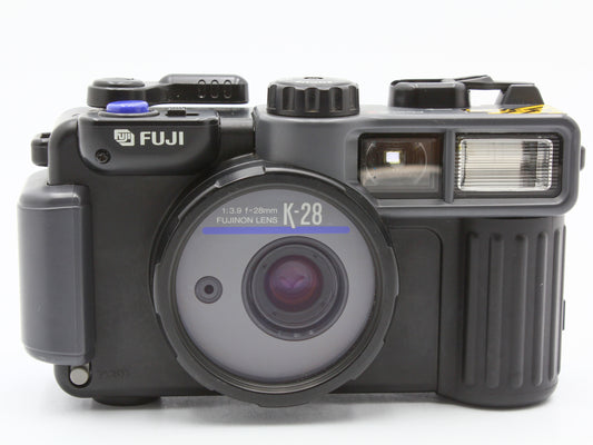 Fujifilm Fuji K-28 Point & Shoot 35mm Film Camera 28mm f/3.9 Lens JAPAN【Exc+4】
