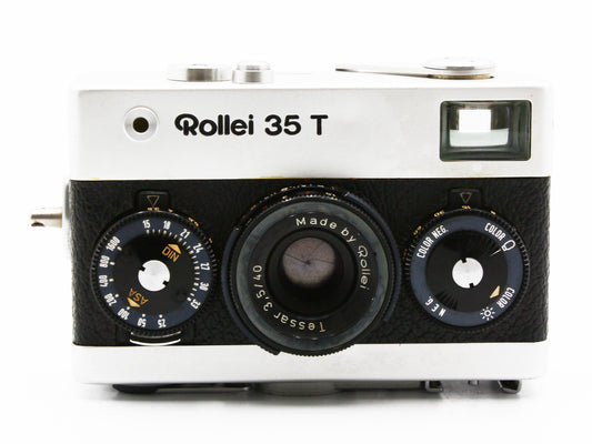 Rollei 35 T 35mm Film Camera Tessar 40mm f/3.5 Lens from JAPAN【Very Good】