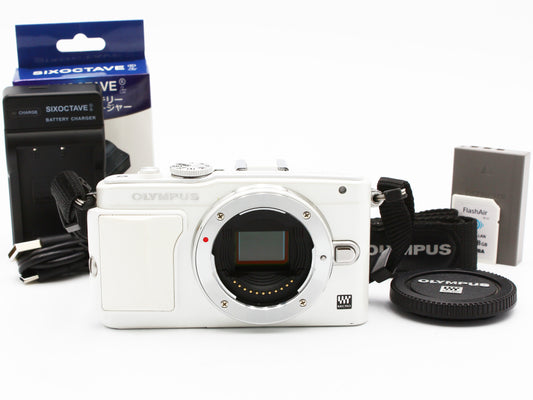 OLYMPUS PEN Lite E-PL6 Mirrorless Digital Camera Body White from JAPAN【Exc+4】