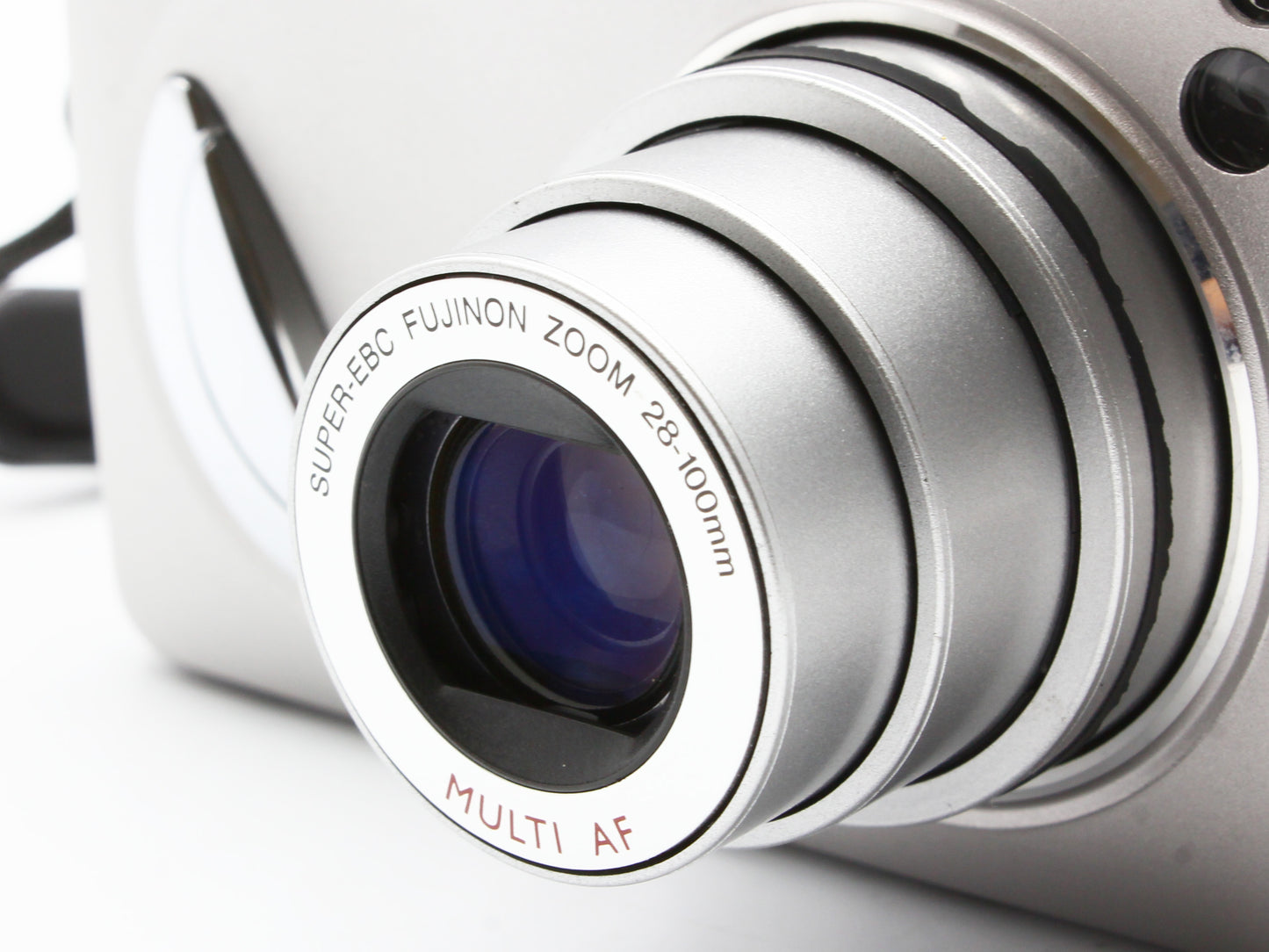 FUJIFILM Silvi 1000 Silver 35mm Point & Shoot Film Camera 28-100mm Lens【Exc+4】