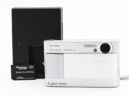 SONY Cyber-shot DSC-T10 7.2MP 3x Optical Zoom Digital Camera from JAPAN【Exc+5】
