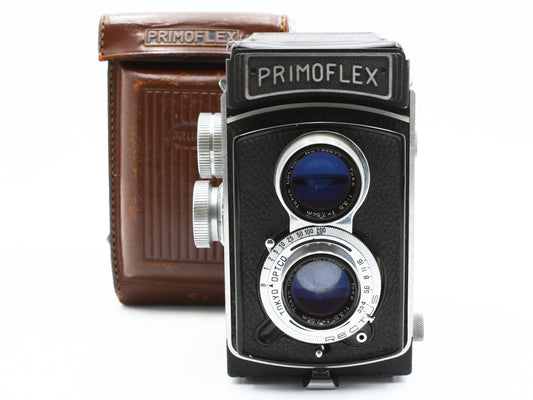 PRIMOFLEX 6x6 TLR Medium Format Film Camera Toko 75mm f/3.5 ffrom JAPAN【Very Good】