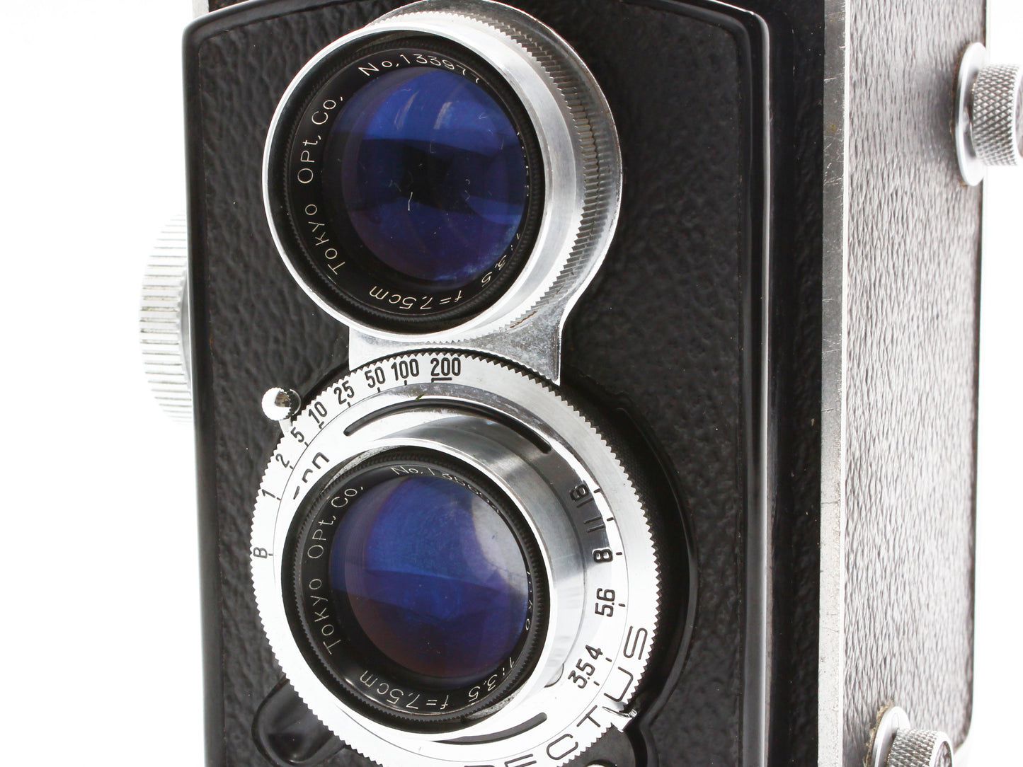 PRIMOFLEX 6x6 TLR Medium Format Film Camera Toko 75mm f/3.5 ffrom JAPAN【Very Good】