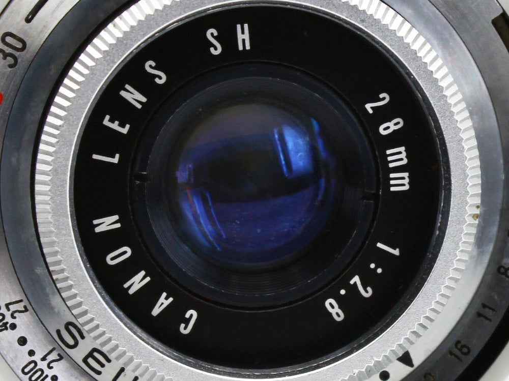 Canon Demi Half Frame 35mm Film Camera 28mm f/2.8 Lens from JAPAN【Exc+4】